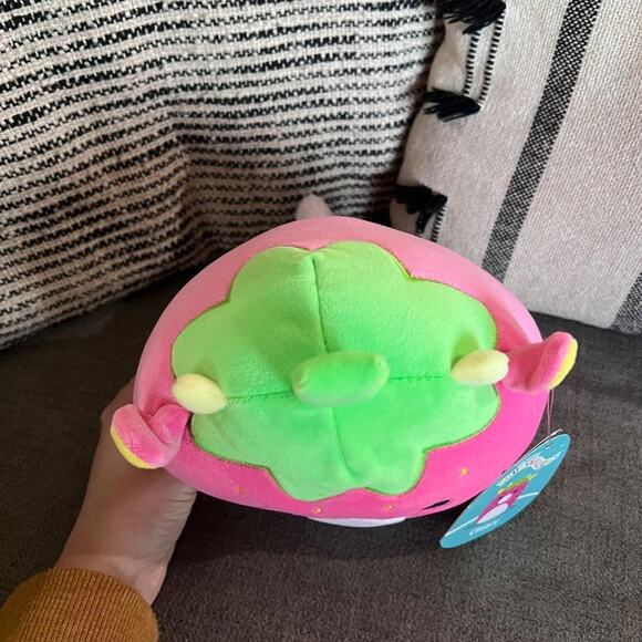 NWT Cleary the Strawberry Cow Squishmallows 8” - Picture 3 of 7